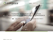 Tablet Screenshot of evolgence.com